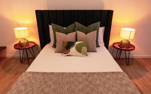 Postel nebo postele na pokoji v ubytování A Casa Da Mãe