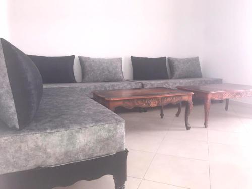 Χώρος καθιστικού στο Appartement Ghazaouet front de mer
