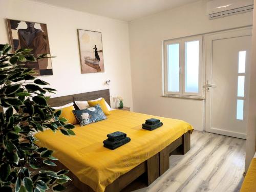 Room 'Šima' with private bathroom and free air-conditioned summer kitchen
