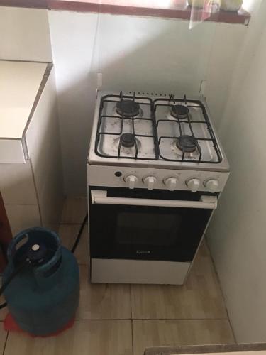 Kuchyň nebo kuchyňský kout v ubytování Anthurium Apartment
