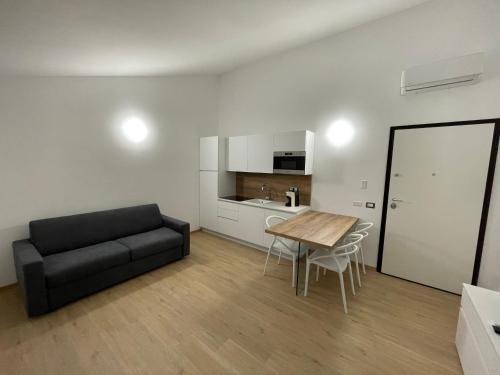 Kuchyň nebo kuchyňský kout v ubytování Residence Cala Bianca
