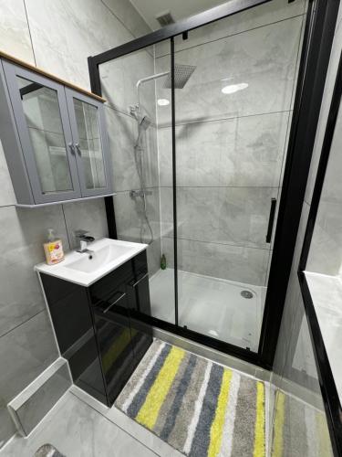 Koupelna v ubytování Seven Sisters Hideaway