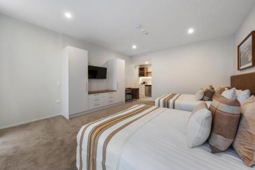 TV o dispositivi per l'intrattenimento presso Southwark Hotel & Apartments