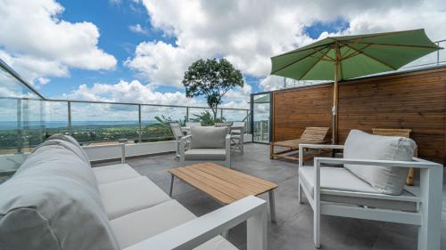 Le Gaetana Hotelにあるバルコニーまたはテラス