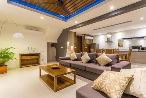 Χώρος καθιστικού στο Aqua Samui 204- Included airport pickup
