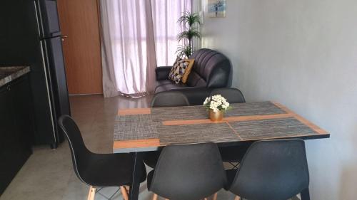 Ruang duduk di Apartamento Villamares Ataláia