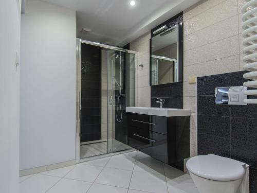 Kúpeľňa v ubytovaní Apartamenty Domino - Zakopane