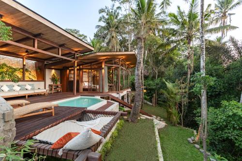 Κήπος έξω από το Casa Pohon Ubud