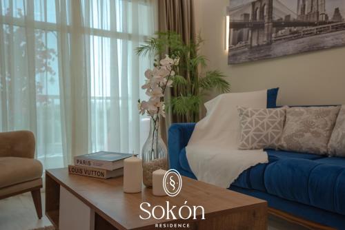 Posezení v ubytování Sokón Residence - Cairo - New Cairo - Madinaty B11