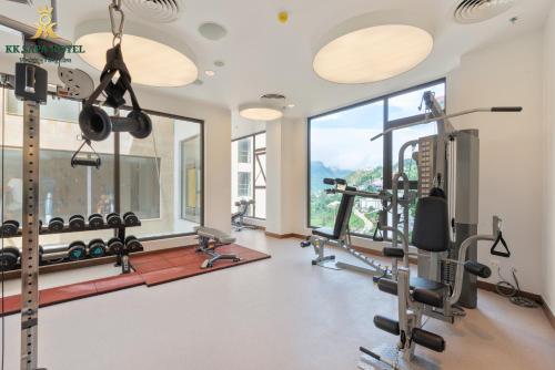 Γυμναστήριο ή/και όργανα γυμναστικής στο KK Sapa Hotel