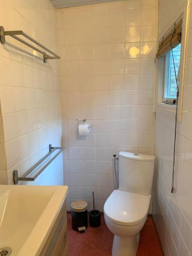 Ένα μπάνιο στο Tiny house tussen de grachten