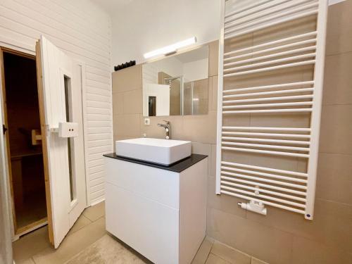 Ένα μπάνιο στο Ferienhaus Sonnenglück