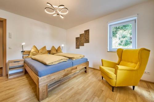 Posezení v ubytování Appartementhaus Goldnugget