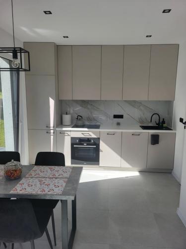 Dapur atau dapur kecil di Domek Całoroczny