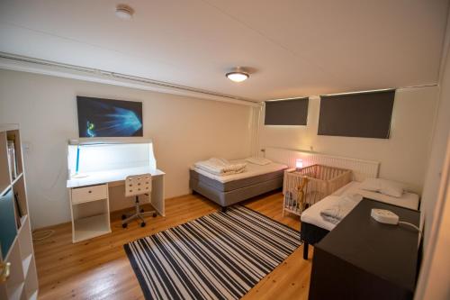 Postel nebo postele na pokoji v ubytování Villa Helene - SWEEDS Loftahammar