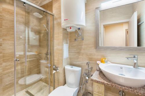 Fotografie z fotogalerie ubytování Apartments pool view in Golden Sands v destinaci Zlaté písky