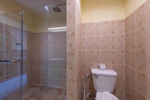 Bilik mandi di Blue Beach Apartment