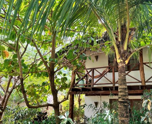 a tree house in the middle of a forest at Maisha Nungwi - Boutique Hotel in Nungwi