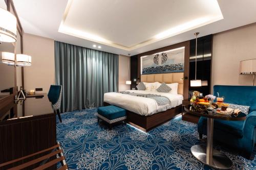 Katil atau katil-katil dalam bilik di Casablanca Hotel Jeddah