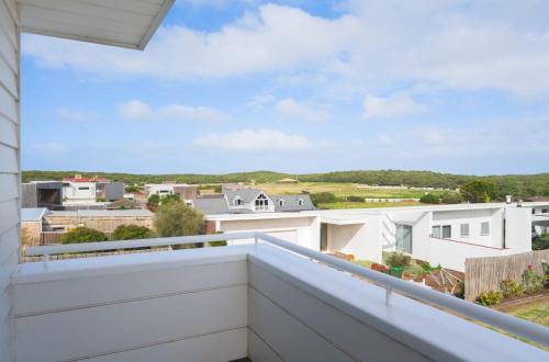 a view from the balcony of a house at Schnapper Lane in Warrnambool