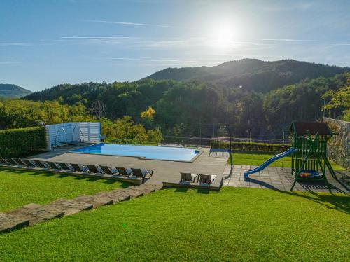 Příroda nedaleko vily