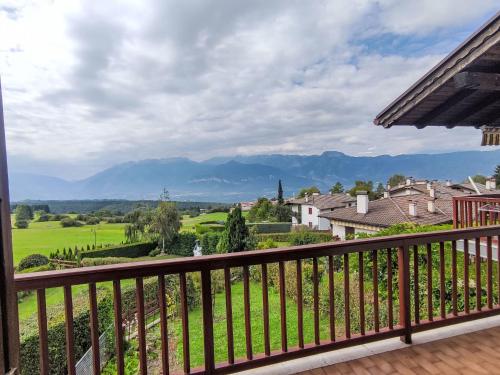 a view from the balcony of a house at Apartment Ermeti by Interhome in Sfruz