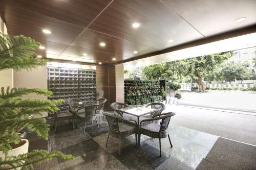 Κήπος έξω από το Hotel 91 Millennium Huda
