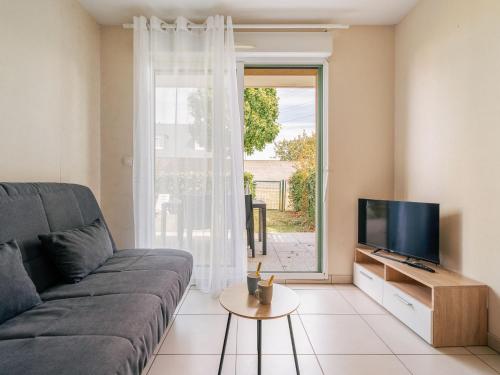 Ruang duduk di Apartment Le Moulin de Rose by Interhome
