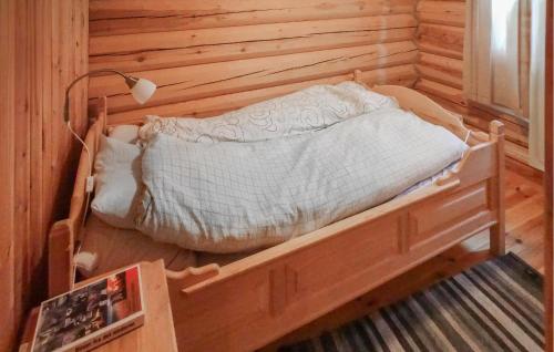 Postel nebo postele na pokoji v ubytování 2 Bedroom Lovely Home In Oppdal