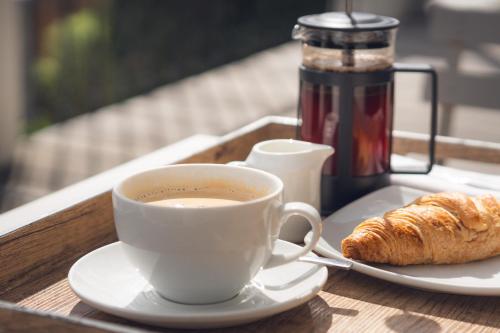 Možnosti snídaně pro hosty v ubytování Nova Constantia Boutique Residence