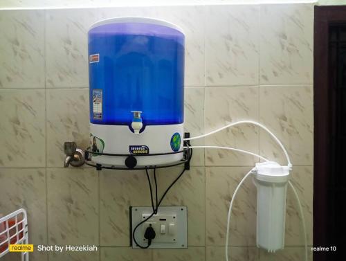 Koupelna v ubytování Jas Homestay Madurai