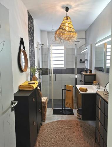 Η κουζίνα ή μικρή κουζίνα στο Appartement Chic & Cosy