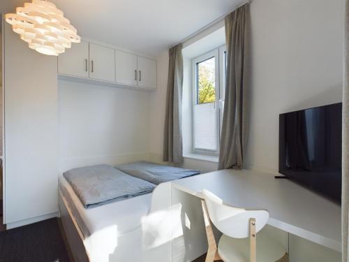 Postel nebo postele na pokoji v ubytování Studio-Apartment Sophia