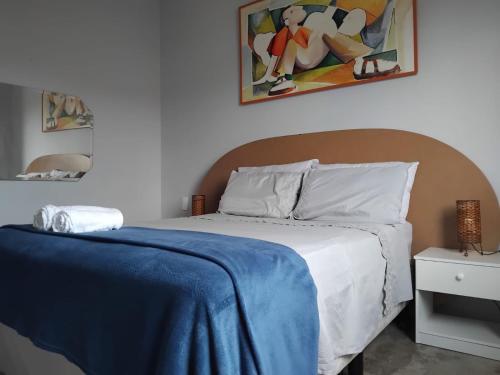 Katil atau katil-katil dalam bilik di Triboulet hospedaria