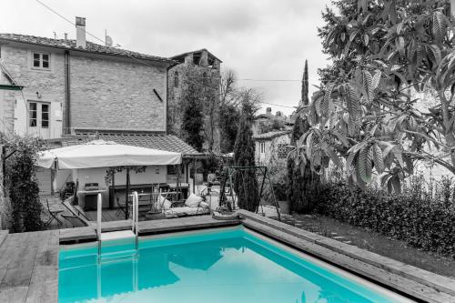 Bazén v ubytování Smart Appart Tuscany nebo v jeho okolí