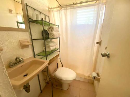 Koupelna v ubytování Depto a 3 cuadras de la playa