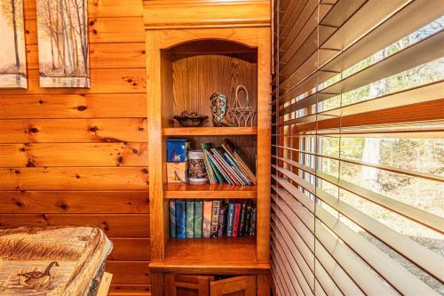Perpustakaan di rumah percutian