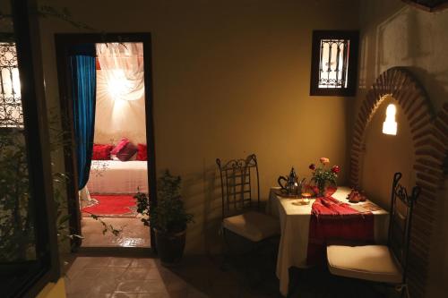 Koupelna v ubytování Samira Riads & Spa