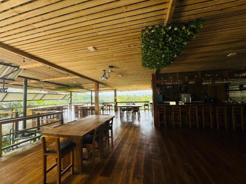 Restaurace v ubytování Amazon Gardens