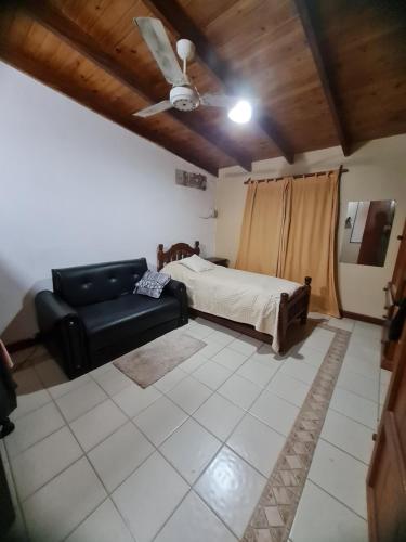 Posezení v ubytování Habitaciones