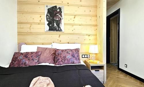 Posteľ alebo postele v izbe v ubytovaní VIP Apartamenty VILLA GORSKI SEN