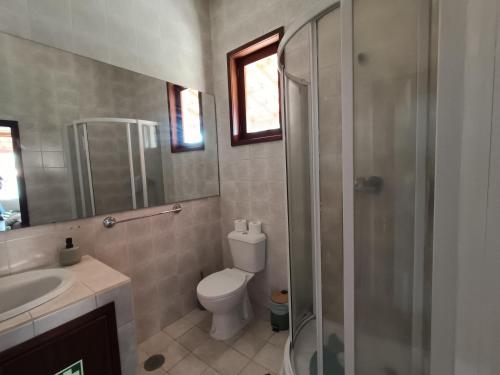 Bilik mandi di Quinta do Castelo - Pool and Fast Wifi