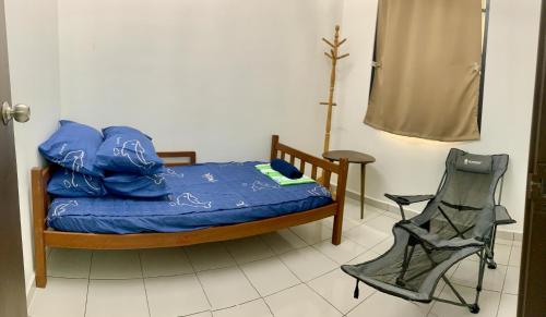 Χώρος καθιστικού στο HOMESTAY CIKGU NORa near UTHM KPTM KKTM IPG Moslim onli