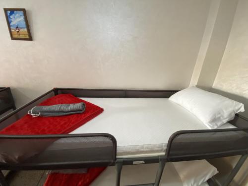 Postel nebo postele na pokoji v ubytování Diman Surf Hostel