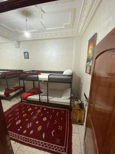 Postel nebo postele na pokoji v ubytování Diman Surf Hostel