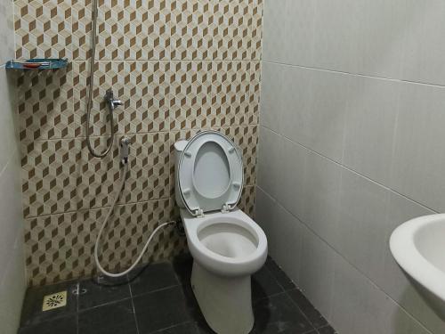 Koupelna v ubytování Tentrem Guesthouse Baru