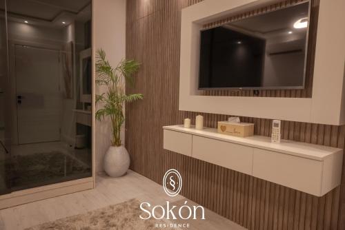 Koupelna v ubytování Sokón Residence - Cairo-New Cairo-Madinaty B7