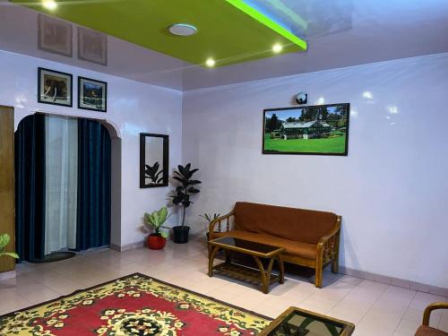 Posezení v ubytování Janani Cottage