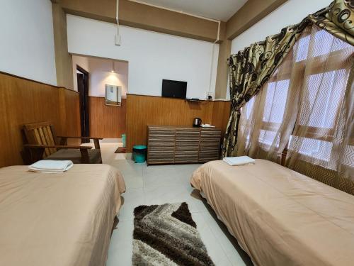 Hotel The Oakにあるベッド