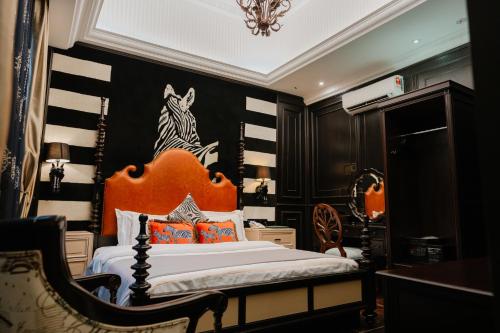 Una cama o camas en una habitación de Midori Concept Hotel